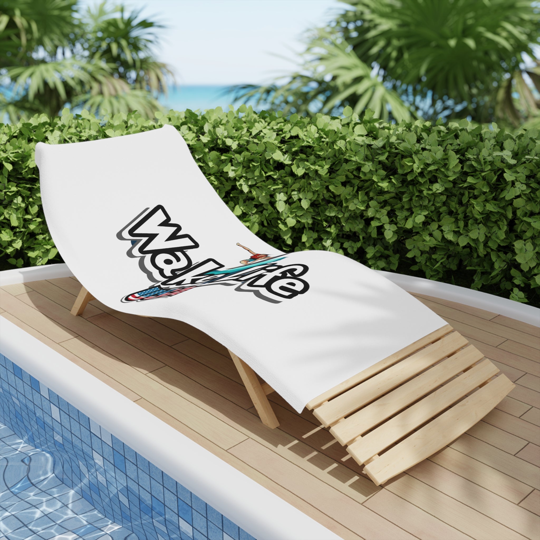 Dry off with this cool beach towel