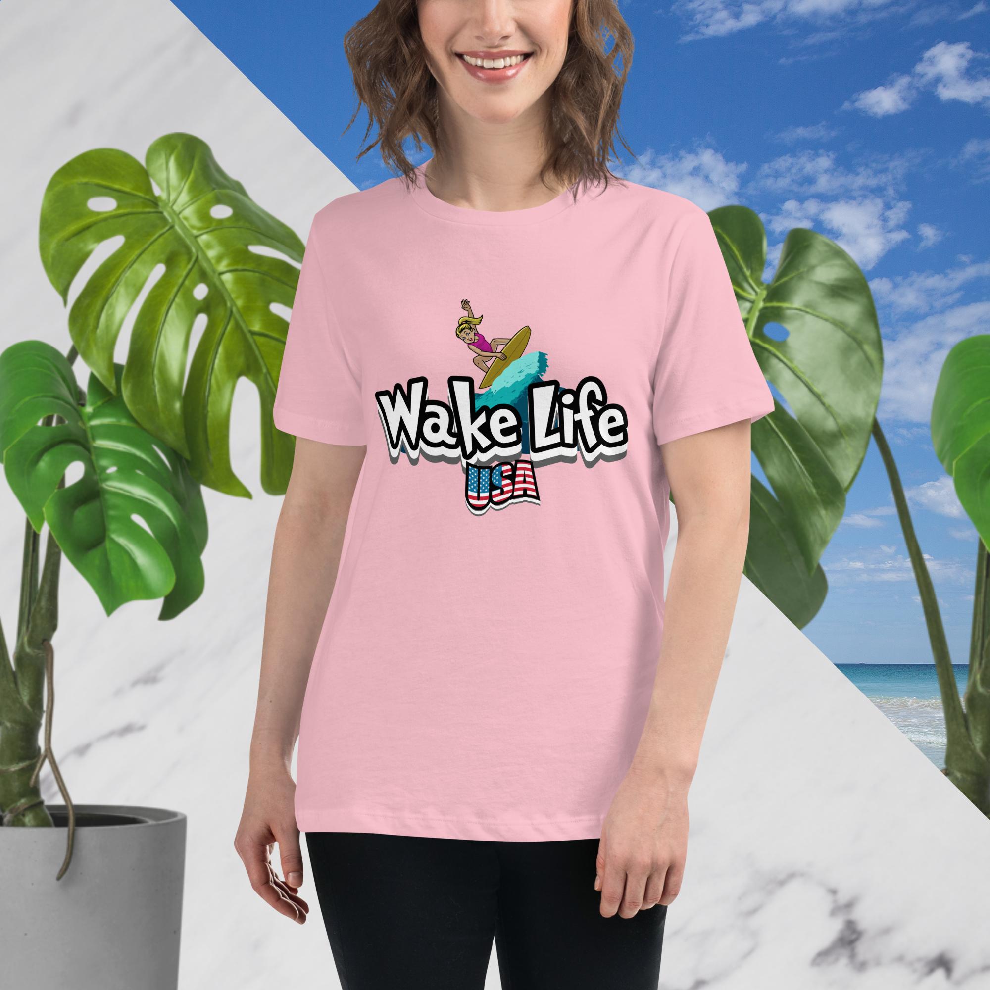 Women's Relaxed T-Shirt w/female logo